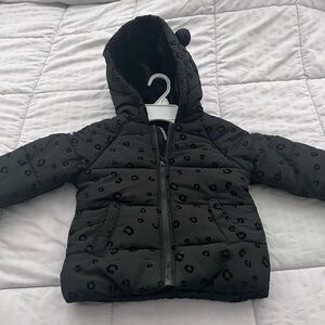 Tahari Black Faux Fur Lined Jacket